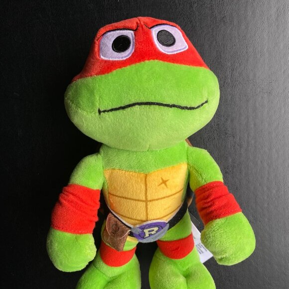 Mattel Teenage Mutant Ninja Turtles 8" Basic Plush Raphael - Picture 2 of 5